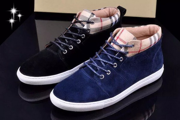 Burberry High-Top Fashion Men Shoes--021